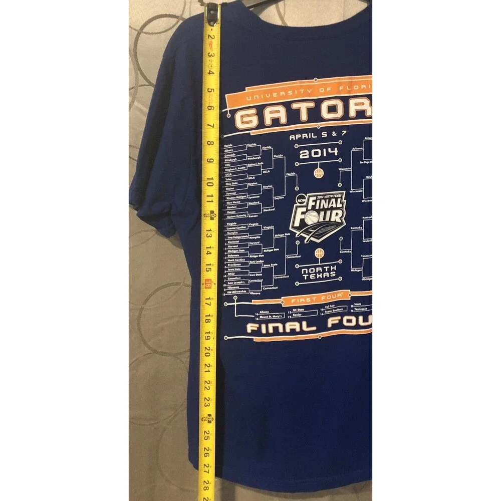 Adidas Florida Gators 2014 Final Four T Shirt Mens Large NCAA March Madness
